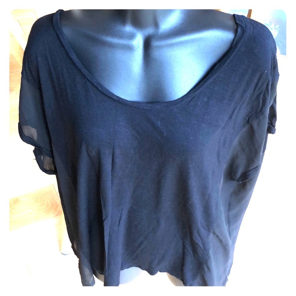 Sheer Black Torrid Top